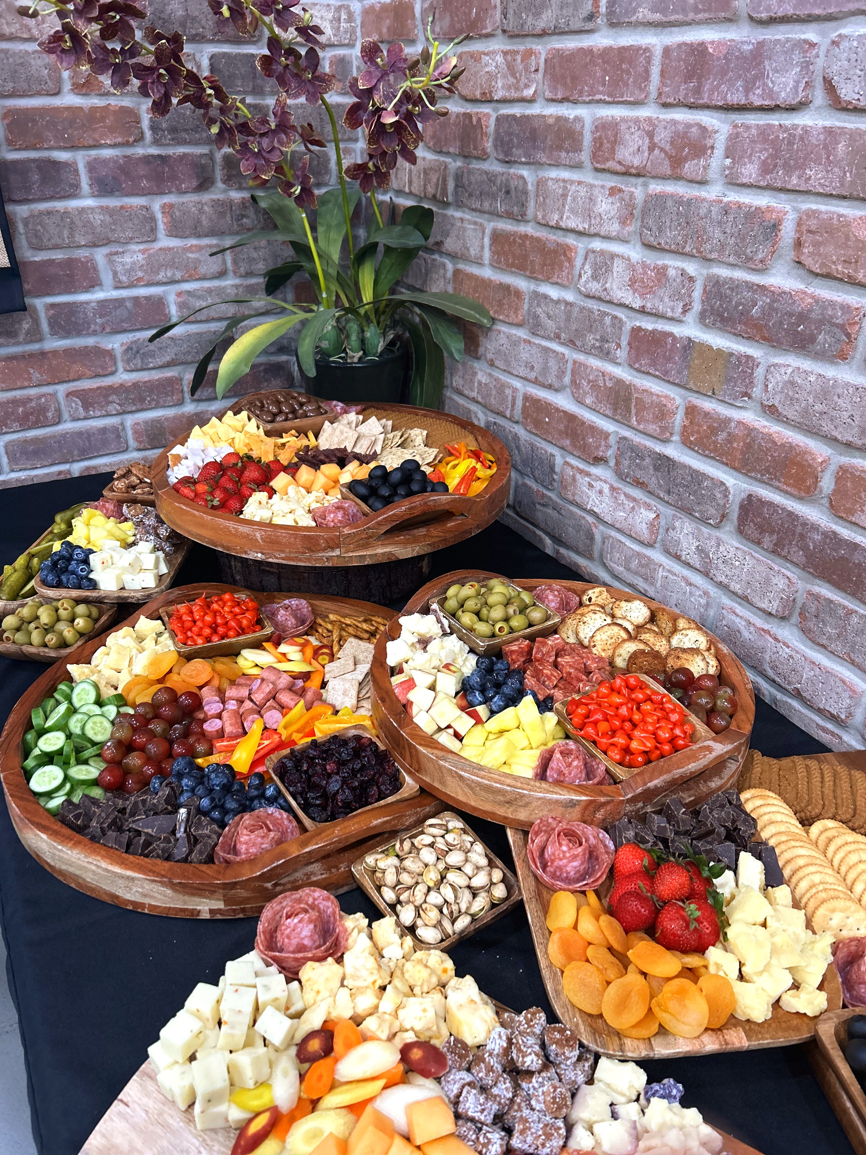 charQterie catering display at a Sacramento event