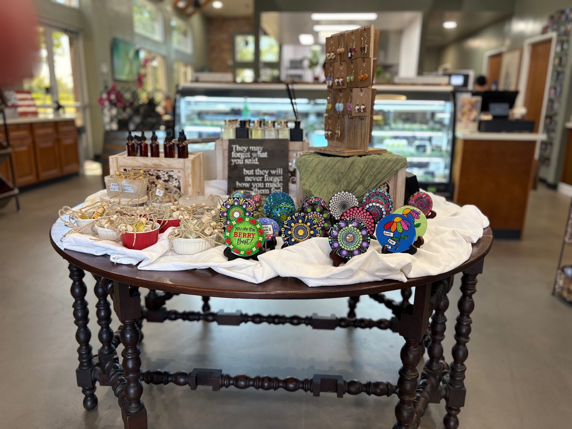 Local maker goods on display at charQterie 1